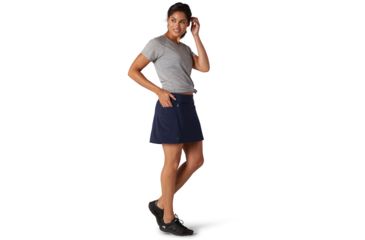 Image of Smartwool Merino Sport Lined Skirt - Womens, Deep Navy, Medium, SW016217092-M