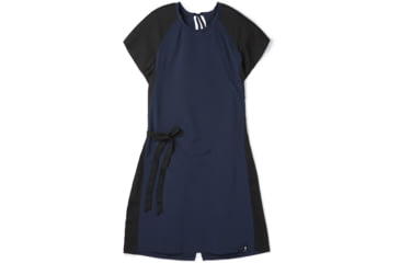 Image of Smartwool Merino Sport Short Sleeve Dress - Womens, Deep Navy, Extra Large, SW016235092-XL