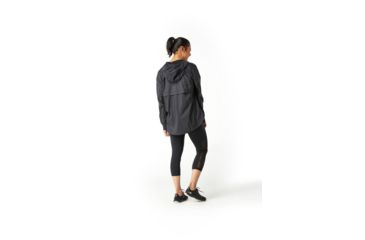 Image of Smartwool Merino Sport Ultra Light Anorak Pullover - Womens, Black, Small, SW016190001-S