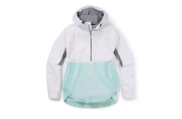 Image of Smartwool Merino Sport Ultra Light Anorak - Womens, Bleached Aqua, Medium, SW016603J21M