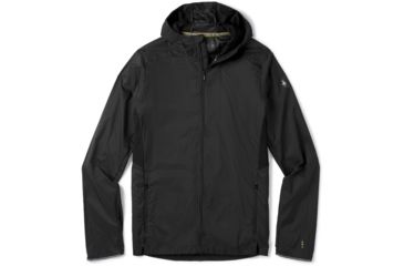 Image of Smartwool Merino Sport Ultra Light Hoodie - Mens, Black, Small, SW000380001-S