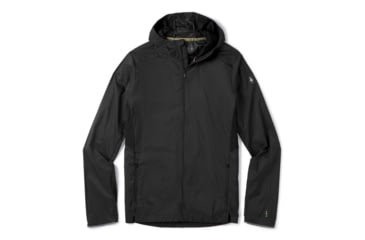Image of Smartwool Merino Sport Ultra Light Hoodie - Mens, Black, Medium, SW016561001M