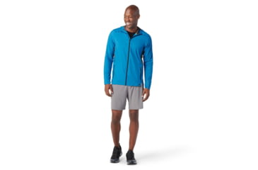 Image of Smartwool Merino Sport Ultra Light Hoodie - Mens, Light Neptune Blue, Large, SW016561J44L