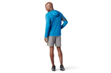 Image of Smartwool Merino Sport Ultra Light Hoodie - Mens, Light Neptune Blue, Large, SW016561J44L