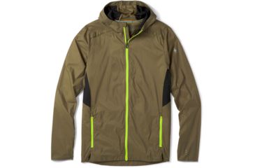 Image of Smartwool Merino Sport Ultra Light Hoodie - Mens, Military Olive, Small, SW000380D11-S