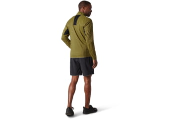 Image of Smartwool Merino Sport Ultra Light Jacket - Mens, Military Olive, Medium, SW000379D11-M