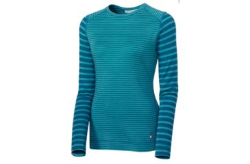 Image of Smartwool NTS Mid 250 Crew - Women's-Deep Purple Heather-X-Small