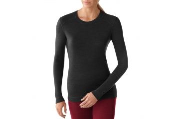 Image of Smartwool NTS Mid 250 Crew - Women's-Black-Large