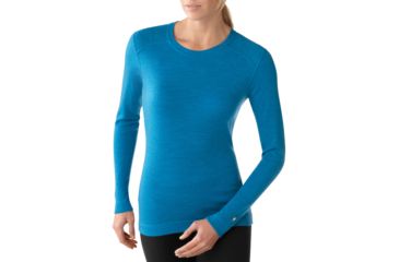 Image of Smartwool NTS Mid 250 Crew - Women's-Large-Deep Sea