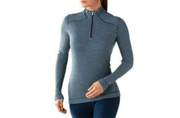 Image of Smartwool Midweight Pattern Zip T - Women's