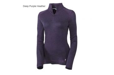 Image of Smartwool Midweight Zip T Long Sleeve - Women's - Natural Heather S