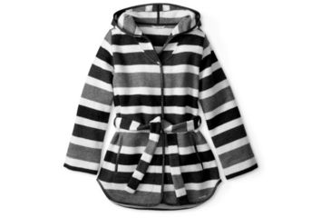 Image of Smartwool Nokoni Striped Jacket - Womens, Charcoal Heather, Medium, SW000090010M