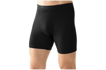 Image of Smartwool NTS 150 Boxer Brief - Men's, Black, Extra Large, SW0SN701001XL