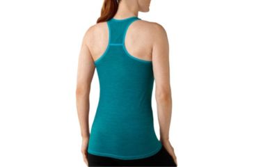 Image of Smartwool NTS Micro 150 Pattern Tank - Womens, Capri, Extra Large, SW0NP406810XL