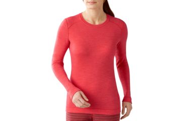 Image of Smartwool NTS Mid 250 Crew - Womens-Hibiscus Heather-Medium