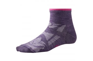 Image of Smartwool Outdoor Sport Ultra Light Mini Sock - Women's-Desert Purple-Large