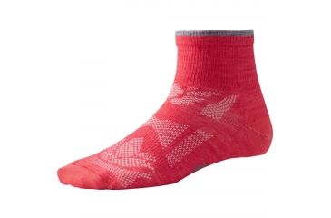 Image of Smartwool Outdoor Sport Ultra Light Mini Sock - Women's-Hibiscus-Large