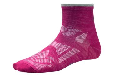 Image of Smartwool Outdoor Sport Ultra Light Mini Sock - Womens-Berry-Small