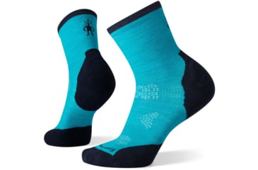 Image of Smartwool Performance Run Cold Weather Mid Crew Socks - Womens, Capri, Medium, SW001371810M