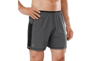 Image of Smartwool PhD 5in Short Mens, Graphite, XL SW016007018-XL