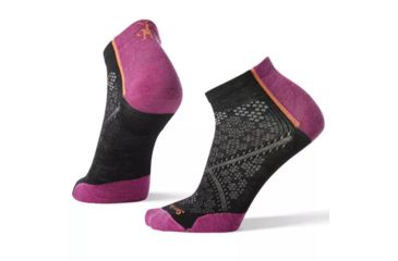 Image of Smartwool PhD Cycle Ultra Light Low Cut Socks - Womens, Black, Small, SW001421001-S