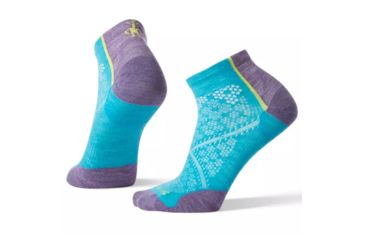 Image of Smartwool PhD Cycle Ultra Light Low Cut Socks - Womens, Capri, Medium, SW001421810-M