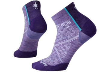 Image of Smartwool PhD Cycle Ultra Light Low Cut Socks - Womens, Lavender, Small, SW001112511-S