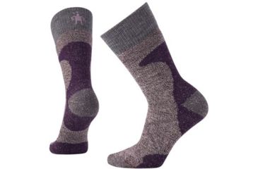 Image of Smartwool PhD Hunt Heavy Crew Sock - Women's, Bordeaux, Medium SW001363590-M