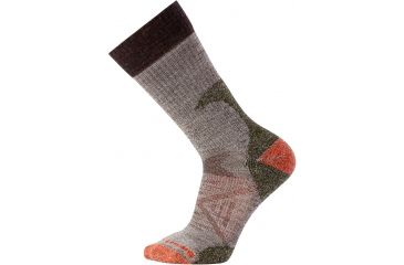 Image of Smartwool PhD Hunt Light Crew - Unisex, Taupe, Medium, SW001356236-M