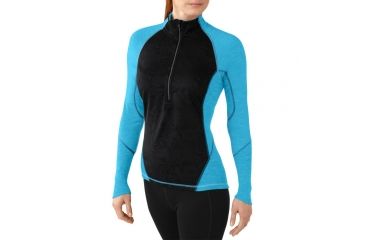 Image of PhD NTS Light 195 Wind Zip T - Womens -Horizon Blue-X-Small