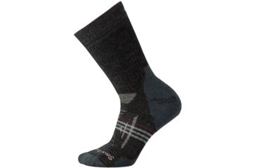 Image of Smartwool PhD Outdoor Heavy Crew Sock - Women's-Charcoal-Large