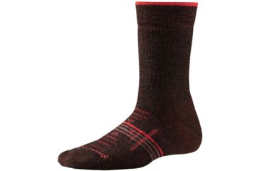 Image of Smartwool PhD Outdoor Heavy Crew Sock - Women's-Chestnut-Small