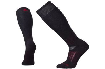 Image of Smartwool PhD Outdoor Heavy OTC Sock - Men's, Black, Small SW015047001-S