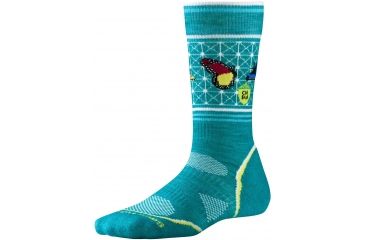 Image of Smartwool Phd Outdoor Light Crew Charley Harper Sock - Women's-Capri-Medium