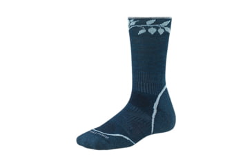 Image of Smartwool PhD Outdoor Light Crew Sock Clearance - Women's-Deep Sea-Large