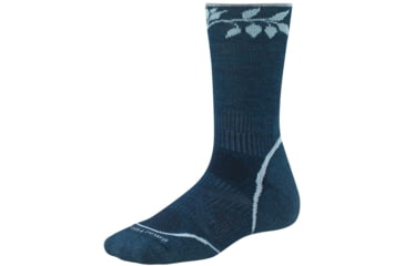 Image of Smartwool PhD Outdoor Light Crew Sock - Women's-Deep Sea-Small