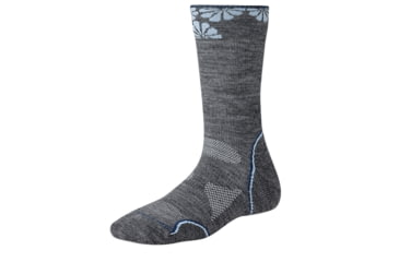 Image of Smartwool PhD Outdoor Light Crew Sock - Women's-Large-Light Gray