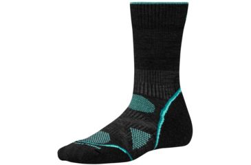 Image of Smartwool PhD Outdoor Light Crew Sock - Womens-Charcoal-Small