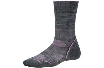 Image of Smartwool PhD Outdoor Light Crew Sock - Women's-Desert Purple-Medium