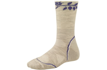 Image of Smartwool PhD Outdoor Light Crew Sock - Womens-Oatmeal-Large