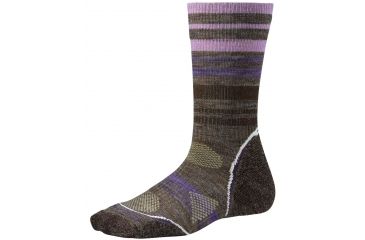Image of Smartwool PhD Outdoor Light Crew Sock - Womens-Taupe-Small