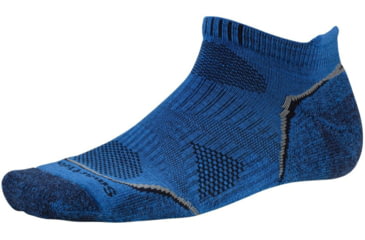 Image of Smartwool PhD Outdoor Light Micro Sock - Men's-Bright Blue-Large
