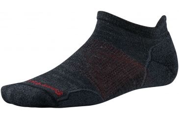 Image of Smartwool PhD Outdoor Light Micro Sock - Men's-Charcoal-Large