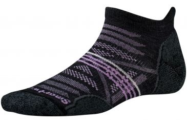 Image of Smartwool PhD Outdoor Light Micro - Women's, Charcoal, Large, SW001306003-L
