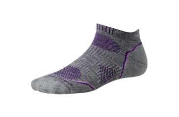 Image of Smartwool PhD Outdoor Light Micro Sock - Women's-Large-Light Gray
