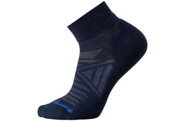 Image of Smartwool PhD Outdoor Light Mini Sock - Men's-Deep Navy/Black-X-Large