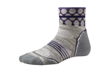 Image of Smartwool PhD Outdoor Light Mini Sock - Women's-Ash Heather-Large
