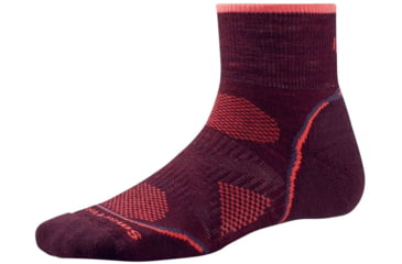 Image of PhD Outdoor Light Mini Sock - Womens-Aubergine-Small