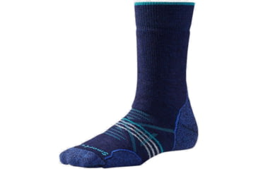 Image of Smartwool PhD Outdoor Medium Crew Sock - Women's-Ink-Medium