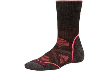 Image of PhD Outdoor Medium Crew Sock - Womens-Chestnut Brown-Small